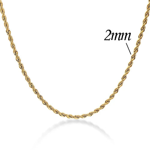 NIBA 316L Stainless Steel Gold-color Round Ball Pendant Necklace Link Chain Necklace Fashion Jewelry For Women or Men